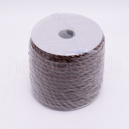 3-Ply Polyester Braided Cord OCOR-WH0063-42J-1