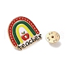 Teacher's Day Theme Rack Plating Light Gold Alloy Brooches JEWB-Z016-01KCG-01-3