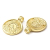 Rack Plating Brass Pendants KK-C030-30C-G-2