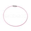 Steel Wire Bracelet Cord DIY Jewelry Making TWIR-R004-03-1