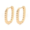 Brass Hoop Earrings EJEW-G363-12KCG-1