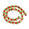 Transparent Glass Bead Strands GLAA-K070-02D-2