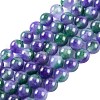 Natural Malaysia Jade Beads Strands G-A146-8mm-C12-2