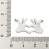 Non-Tarnish 304 Stainless Steel Pendants STAS-Q255-07P-3