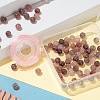 100Pcs 8mm Natural Strawberry Quartz Round Beads DIY-LS0002-51-5
