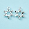Tibetan Style Alloy Pendants FIND-E027-03AS-3