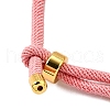 Braided Nylon Cord Bracelet Making MAK-A017-D03-29G-2