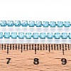 Iron Rhinestone Cup Chains CH-T006-05B-03-3