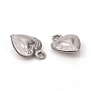 Non-Tarnish 304 Stainless Steel Charms STAS-L244-33P-2