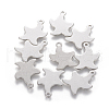 Tarnish Resistant 201 Stainless Steel Pendants STAS-L233-040P-1