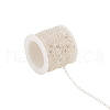 Brass Flat Oval Cable Chains CHC-CJ0001-23-RS-9