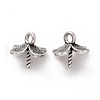 925 Sterling Silver Pendant Bails STER-D036-17AS-1
