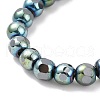 Electroplated Non-magnetic Synthetic Hematite Beads Strands G-G862-02-4
