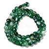 Natural Banded Agate(Dyed & Heated) Beads Strands G-C179-A6mm-22-3