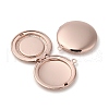 Brass Locket Pendants KK-K277-08RG-2