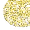 Natural Butter Jade Beads Strands G-C116-A42-02-3