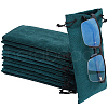 Beebeecraft 12Pcs Velvet Glasses Storage Drawstring Bag ABAG-BBC0001-16A-1