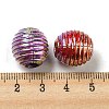 Opaque Acrylic European Beads OACR-E031-06-3