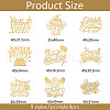 Nickel Decoration Stickers DIY-WH0450-063-2
