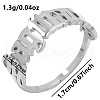 Non-Tarnish Adjustable Stainless Steel Constellations Cuff Ring for Couples TY6304-17-1