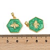 Brass Pendants KK-C093-04G-3