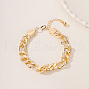 Elegant Iron Figaro Chain Anklets for Women CU3269-2