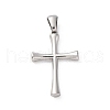 304 Stainless Steel Pendants STAS-L286-13P-1