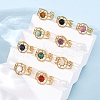 304 Stainless Steel Open Cuff Rings RJEW-A071-08G-1