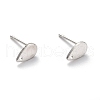 304 Stainless Steel Stud Earring Findings STAS-L211-05C-P-1