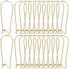 SOFPLATE 120Pcs 304 Stainless Steel Hoop Earring Findings STAS-SP0001-28-1