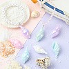 20Pcs 4 Colors Acrylic Pendants SACR-CJ0001-40-6
