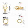 304 Stainless Steel Lobster Claw Clasps STAS-PH0019-54G-6