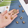 Unicraftale 10Pcs 10 Style 304 Stainless Steel Beads STAS-UN0050-22-3
