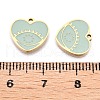 Ion Plating(IP) 316L Surgical Stainless Steel Charms STAS-D035-07G-03-3