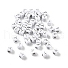 Opaque Acrylic Beads OACR-D282-06Y-1