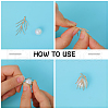 CHGCRAFT 8Pcs 2 Colors Brass Branch Pendants KK-CA0002-77-5