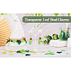 Craftdady 270Pcs 9 Style Transparent Acrylic Pendants TACR-CD0001-02-20