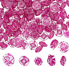 ARRICRAFT Fuchsia Transparent Acrylic Beads TACR-AR0001-28-1