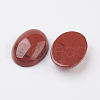 Natural Red Jasper Flat Back Cabochons G-G741-30x40mm-11-2