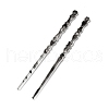 Opaque Acrylic Hair Sticks OHAR-C011-01C-02-1