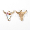 Zinc Alloy Enamel Pendants ENAM-N056-213A-1