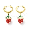 Brass Hoop Earrings EJEW-S251-04E-G-4