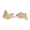 Brass Micro Pave Clear Cubic Zirconia Pendants KK-E068-VF250-3