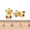 304 Stainless Steel Enamel Pendants STAS-B085-35G-01-3