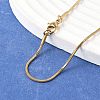 304 Stainless Steel Snake Chain Necklaces NJEW-A288D-1.2A-G-1