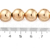 Synthetic Magnetic Hematite Beads Strands G-M095-B01-01KCG-4