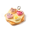 Resin Pendants CRES-D307-06P-3