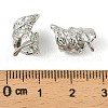 Brass European Beads KK-C107-15P-3