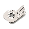 304 Stainless Steel Pendants STAS-S176-18P-2