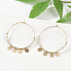 304 Stainless Steel Natural Labradorite Chandelier Earrings EJEW-Z089-36G-02-2